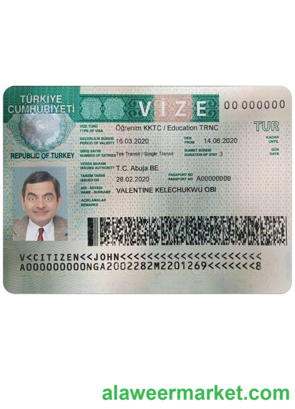 TURKEY visa